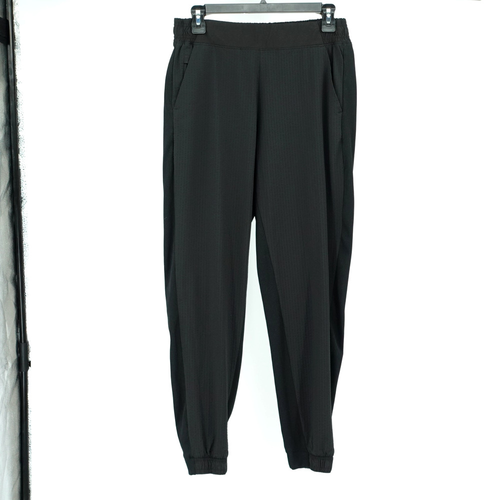 Athleta Textured‎ Brooklyn Jogger Pants SZ 6 Athleticwear Athleisure Work Travel
